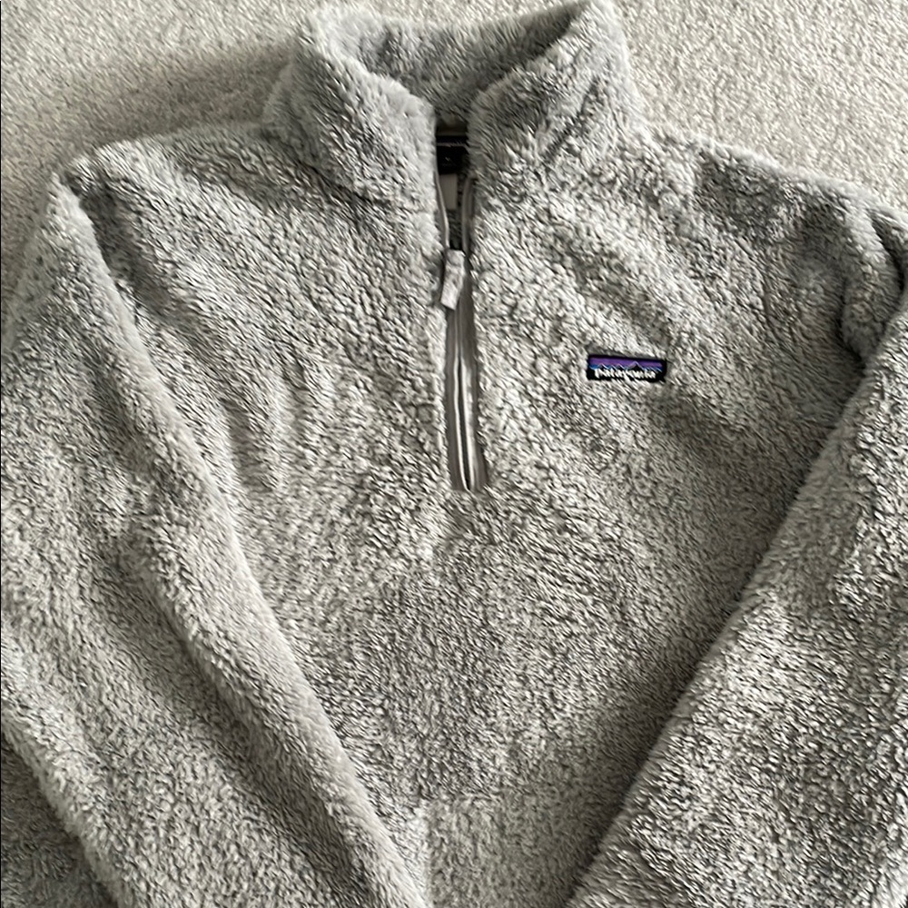 Patagonia Gray Fleece Pullover